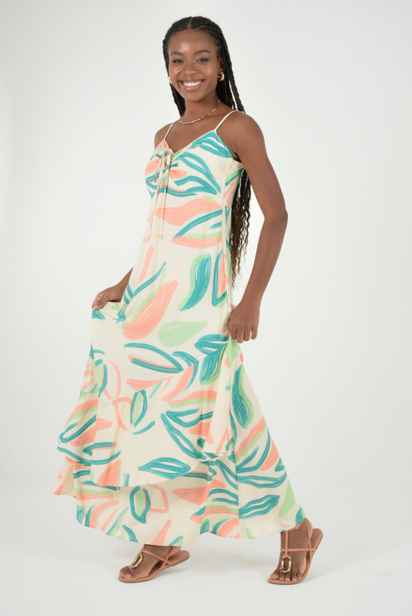 Vestido Abstrato